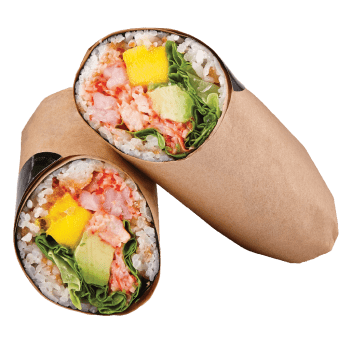 Sushi Burrito Crevette épicée & mangue